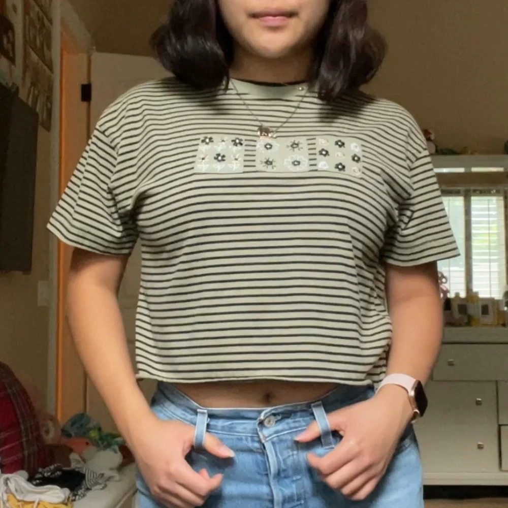 Striped patchwork top - Picture 4 of 4